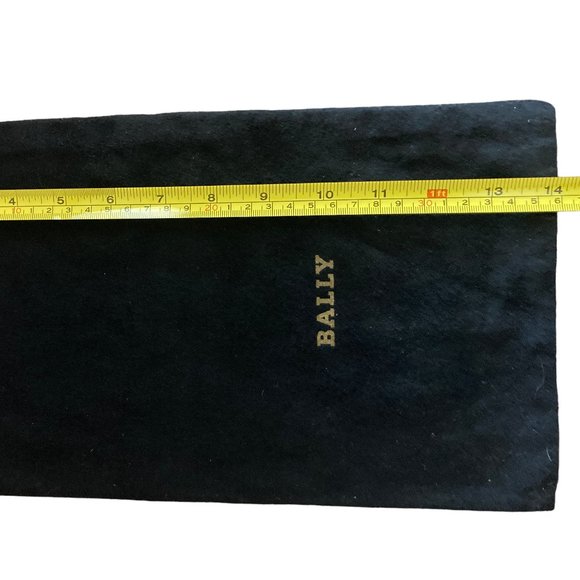 Bally Dust Bag 7.5 X 14.5 In. Black Dustbag Shoe Bag EUC Pre-owned - Picture 3 of 5